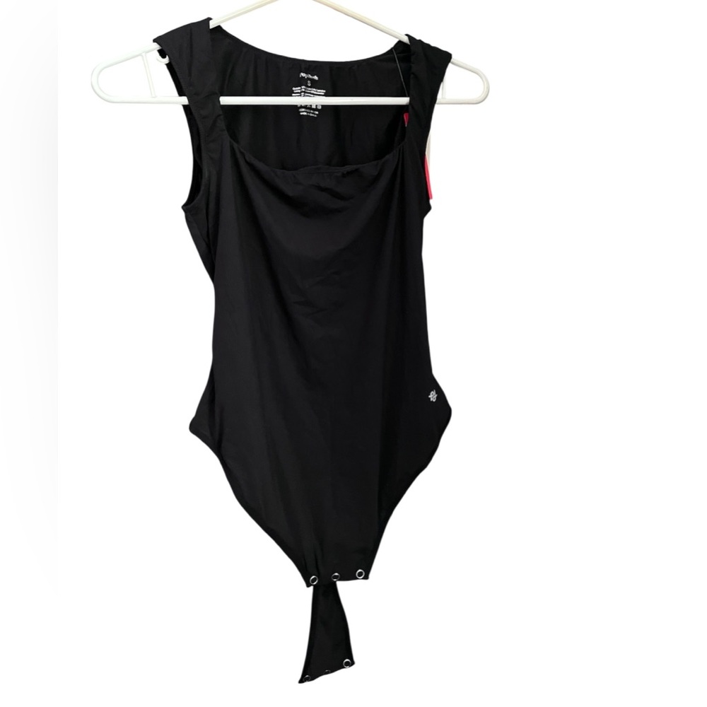Stylish Populush Black Bodysuit